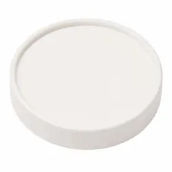 Begränsad tid Vita papperslock till glassbägare stor 9 oz (270 ml)