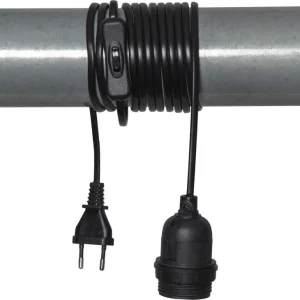 Kundfavorit E27 Sladdställ Basic 3,5m Svart