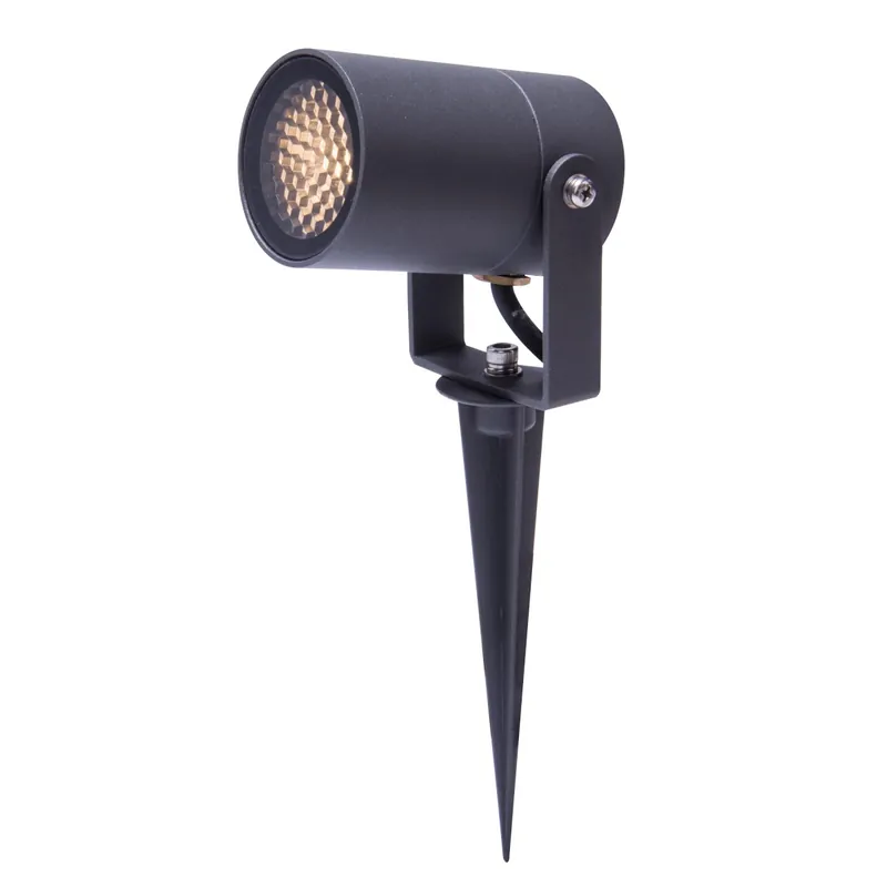 Populär LUNA Allroundspot 15cm 12V Grå IP65