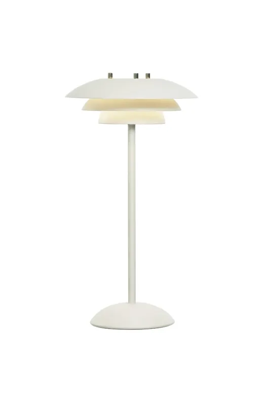 Kampanjpris EPSILON Bordslampa USB-Laddbar 37cm Vit