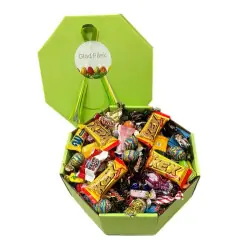 Påsklåda grön åttakantig 2,5kg Outlet