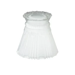 Beställ nu ESTELLE Glasskärm 15,5cm Opalvitt glas