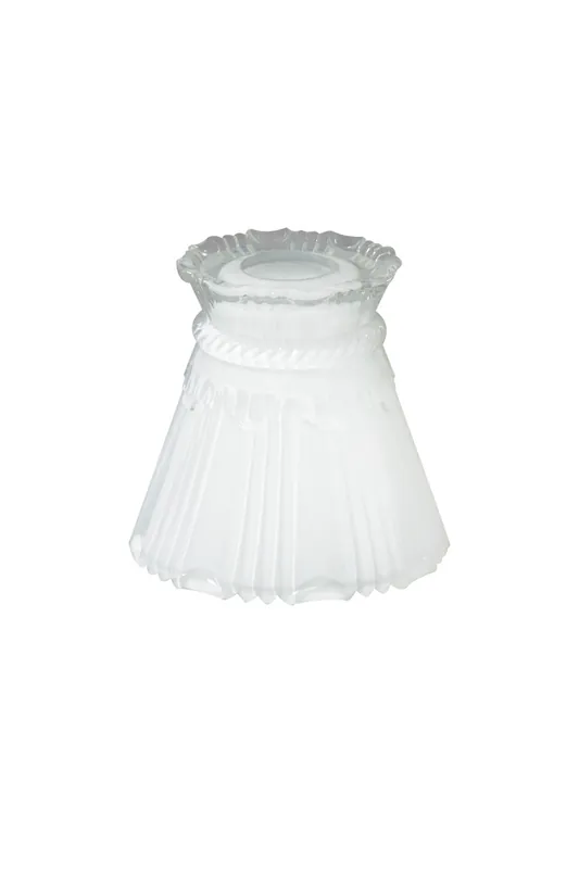 Beställ nu ESTELLE Glasskärm 15,5cm Opalvitt glas