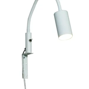 Utförsäljning HUGIN Sänglampa 30cm Vit