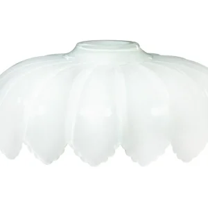 Begränsad tid SOFIA Glasskärm 25cm Opalvitt glas