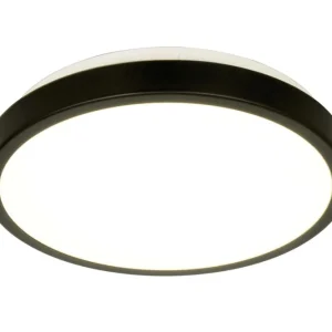 VEROLI Plafond LED 30cm Svart Trygg betalning