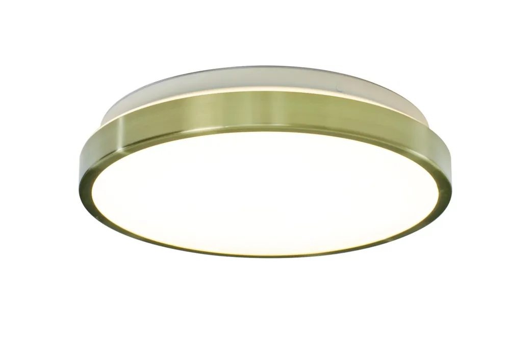 VEROLI Plafond LED 30cm Matt Mässing Reapris
