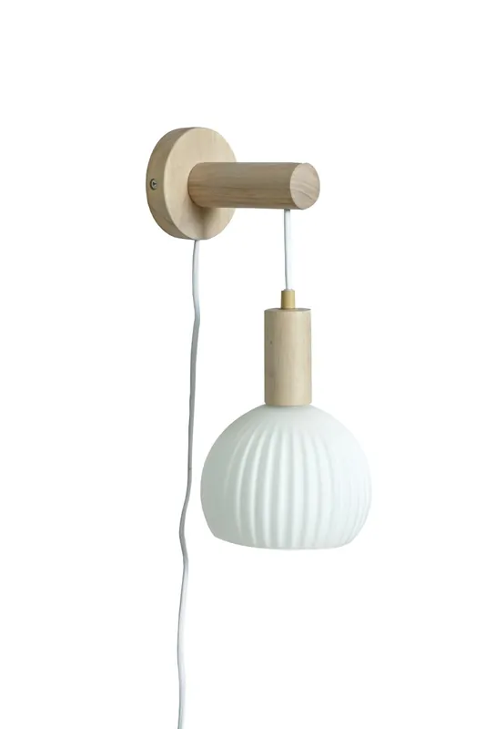 Beställ idag LAPPONIA Vägglampa 15cm Vit
