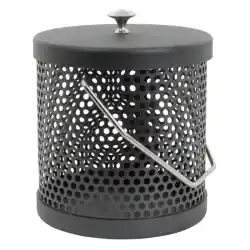 Popcorn Maker Black 17x18 cm Trygg betalning
