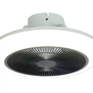 AIR Takfläkt/Lampa 25W LED 45,5cm Vit/Svart Nyhet