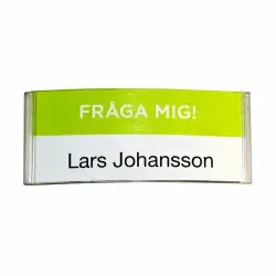 Namnbricka Atlantis grön - FRÅGA MIG! Rea