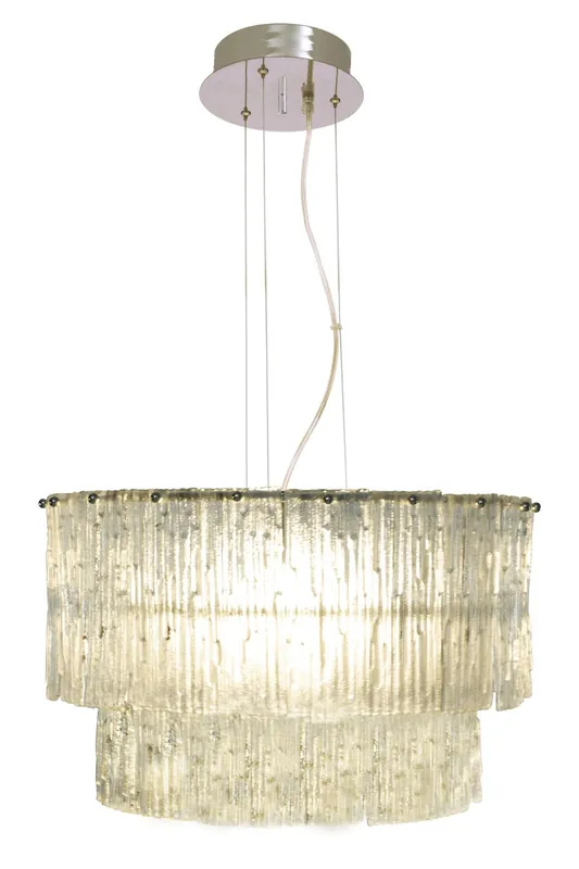 ABELONE Taklampa 47cm Krom/Klar Endast idag