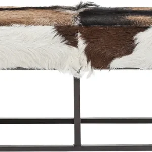 Bänk Country Life - Brun/Vit Päls, 140cm Billigare