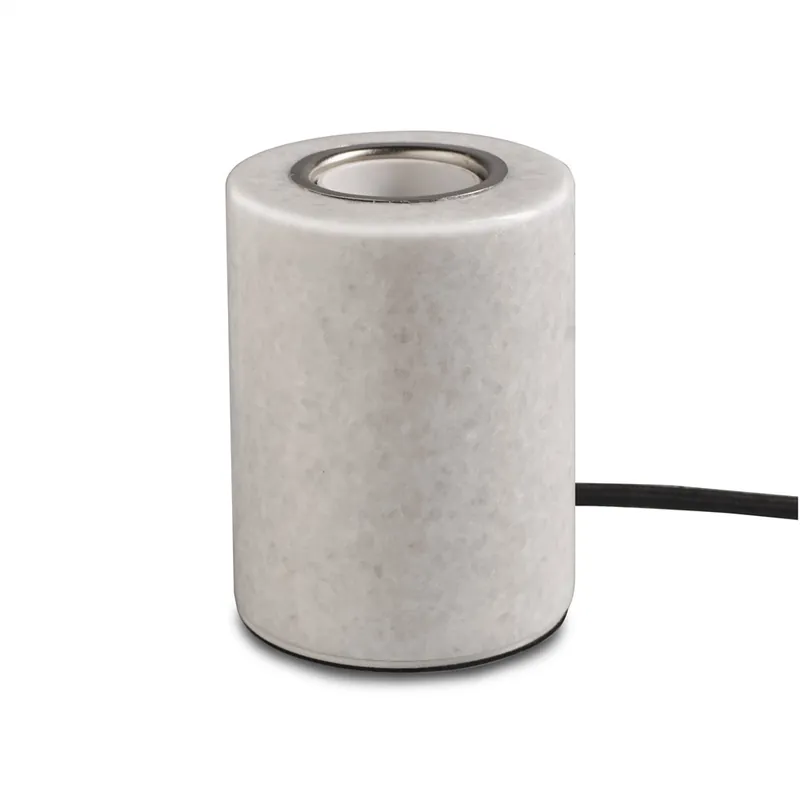 Begränsat erbjudande MARBLE Lampfot E27 10,5cm Blank Vit