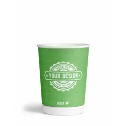 Pappersmugg, Hot Cup Biologiskt nedbrytbar / Återvinningsbar Rea