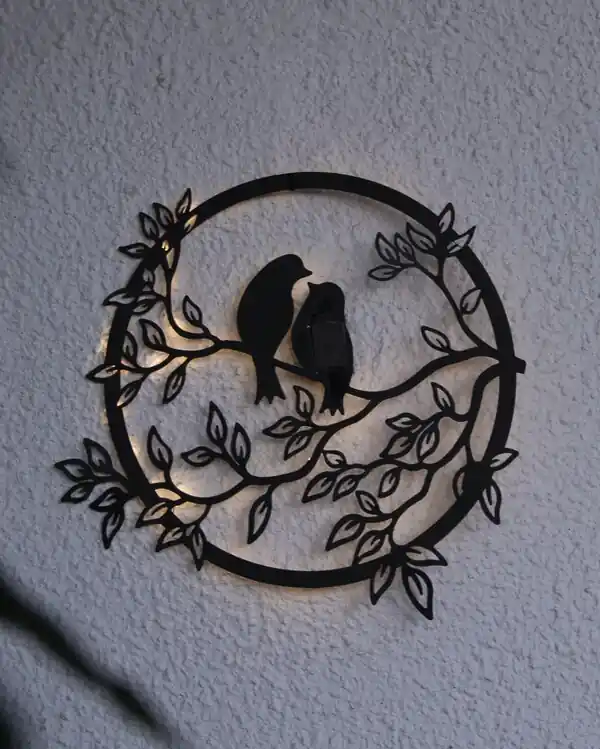 Solcellsdekoration Love Birds Begränsat antal