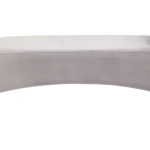 Bänk Motley - Ljusgrå Sammet, 107cm Lägg i varukorgen