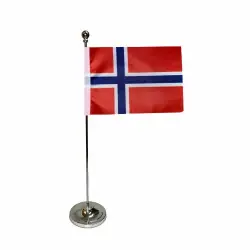 Bordsflagga Norge I lager