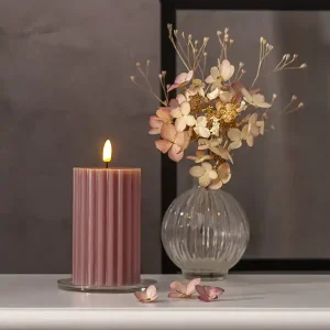 Köp online LED batteridrivna blockljus Flamme stripe