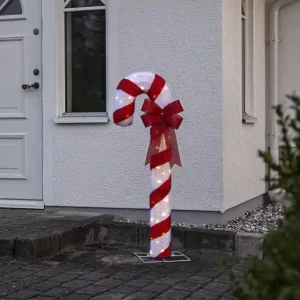 Billigare Star Trading Utomhusdekoration LED CandyCane