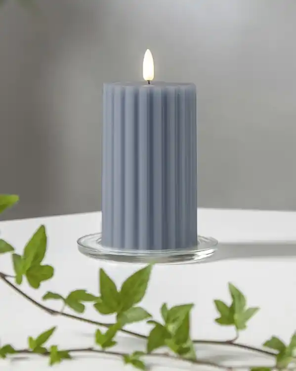 LED batteridrivna blockljus Flamme stripe Säker betalning