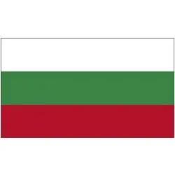 Flagga Bulgarien Fri frakt