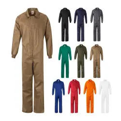 VL YAMA. Twill jumpsuit (200g/m²), i bomull (35%) och polyester (65%) Snabb frakt