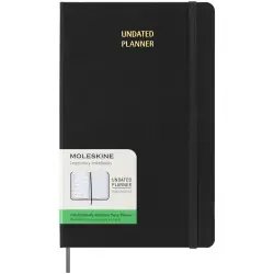 Moleskine inbunden ej daterad veckoplanerare, L Köp nu