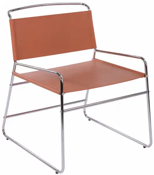 Stol 'Lucca' - Brun Extra rabatt