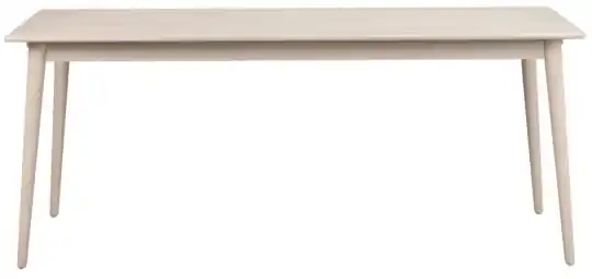 Begränsad tid Matbord 'Tyler' 180x90cm - Vitpigmenterad Ek