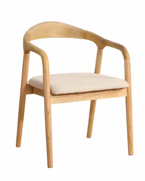 Karmstol 'Aspa' - Natur/beige Utförsäljning