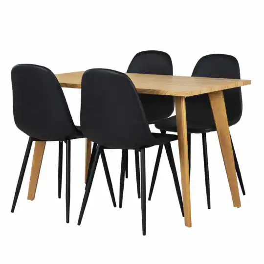 Matgrupp 'Nordisk Forma' - 1 Bord & 4 Stolar Kampanj