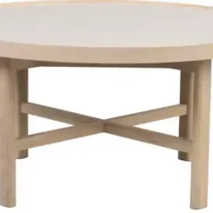 Soffbord 'Marsden' Runt 90cm - Ljus ek Populärt val