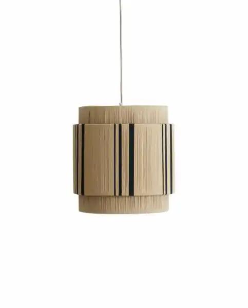Taklampa 'Vinata' - Beige/Svart Begränsat antal
