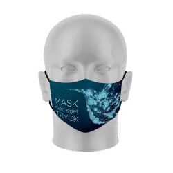 Extra rabatt Mask med tryck