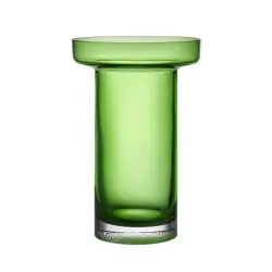 Trygg betalning Kosta Boda Limelight rosvas grön 230mm