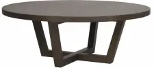 Beställ idag Soffbord 'Boxford' Runt 110cm - Mörk ek