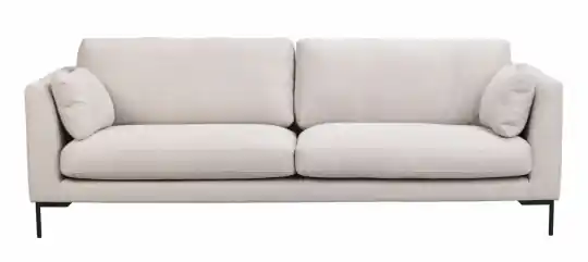 3-sitssoffa 'Corwin' - Ljusbeige Fri frakt