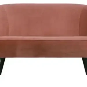 Soffa 'Sara' - Rosa/Sammet Handla nu