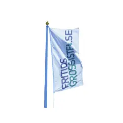 Säker betalning Flagga screentryckt (150 x 400 cm)