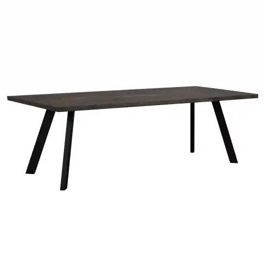 Populär Matbord 'Fred' - Brun/Svart 240x100cm