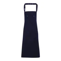 Premium Chino cotton bib apron