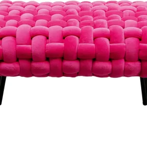 Bänk Weave - Pink,66cm Nedsatt pris