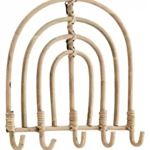 Klädhängare 'Rattan Coat Rack' - Natur Sänkt pris