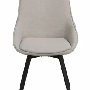 Stol 'Alison' - Beige/svart Nedsatt pris