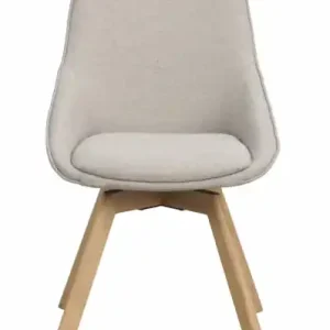 Stol 'Alison' - Beige/ek Rabatt