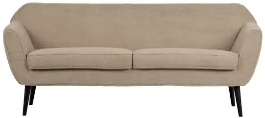 Soffa 'Rocco' - Beige/Teddy Lågt pris