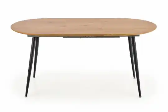 Matbord 'Colorado' 120-160cm - Natur/svart Populärt val