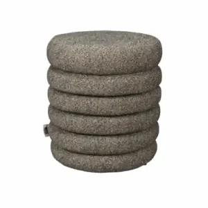Sänkt pris Sittpuff 'Fern' - Brun/Svart