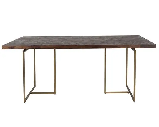 Rabatt Matbord 'Class' 180x90cm - Brun